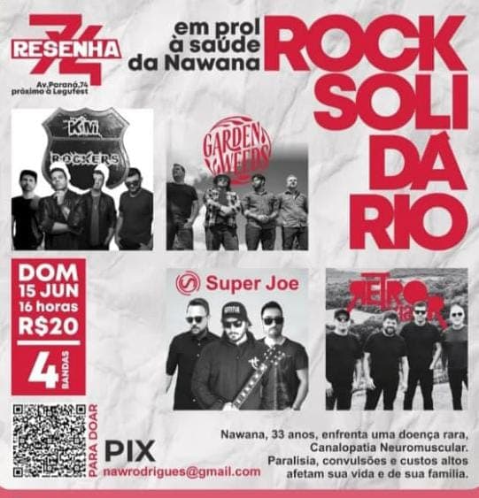 Rock Solitário no Resenha 74 