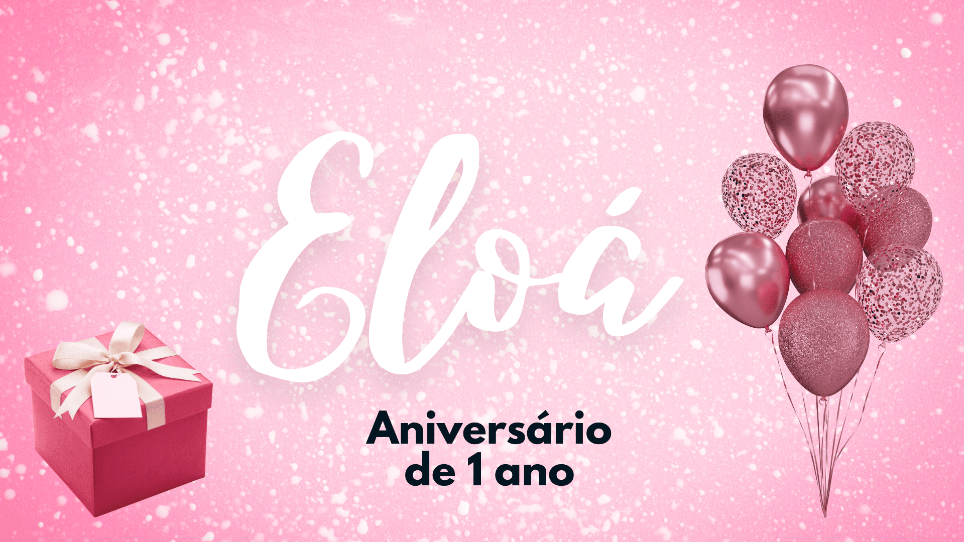 Aniversário de 1 aninho Eloá