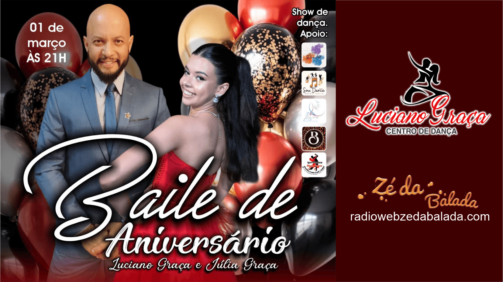Baile de Aniversário de Luciano e Julia Graça 