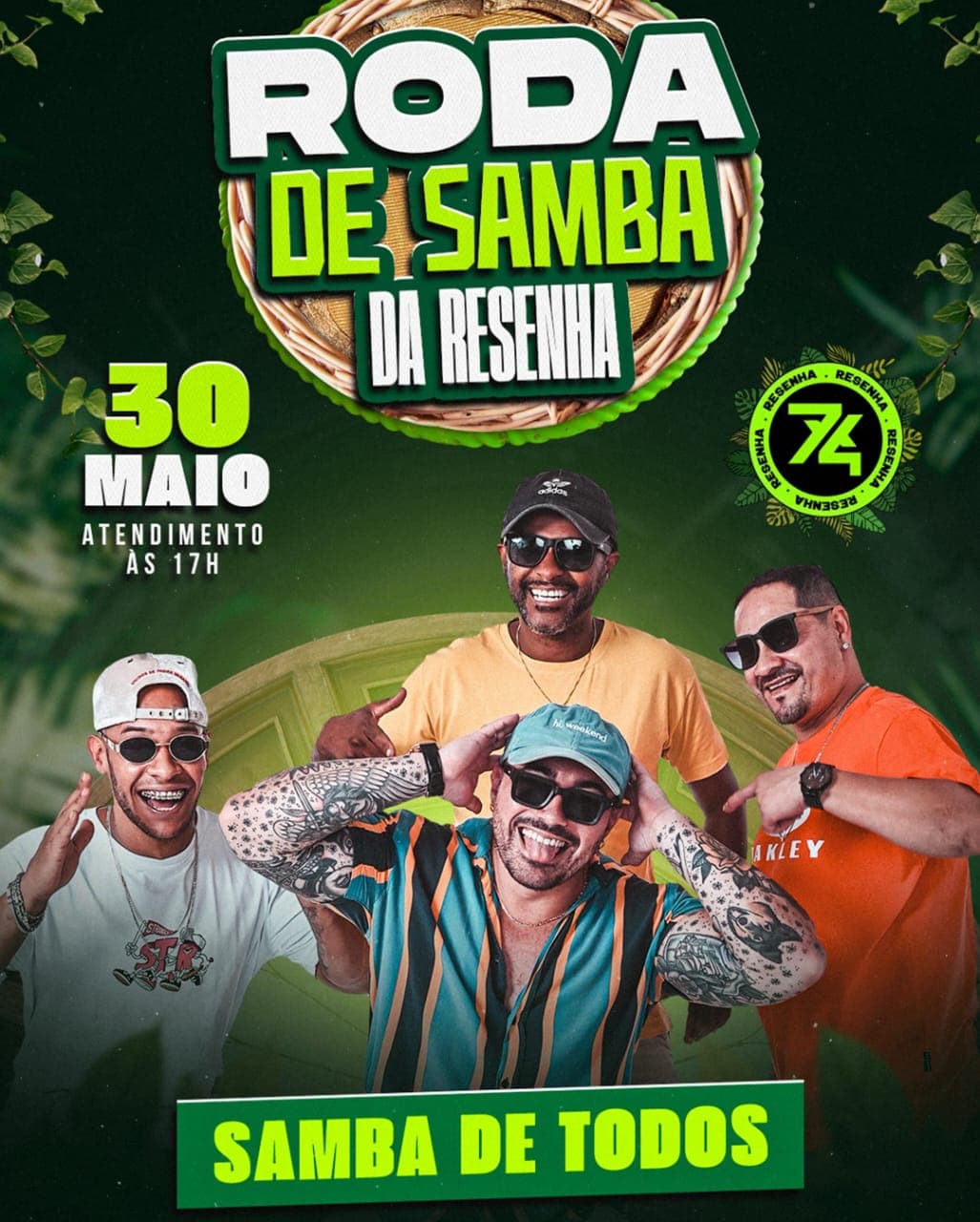 Roda de Samba no Resenha 74 