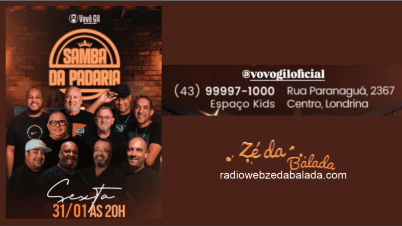 Samba de Padaria no Vovô Gil 