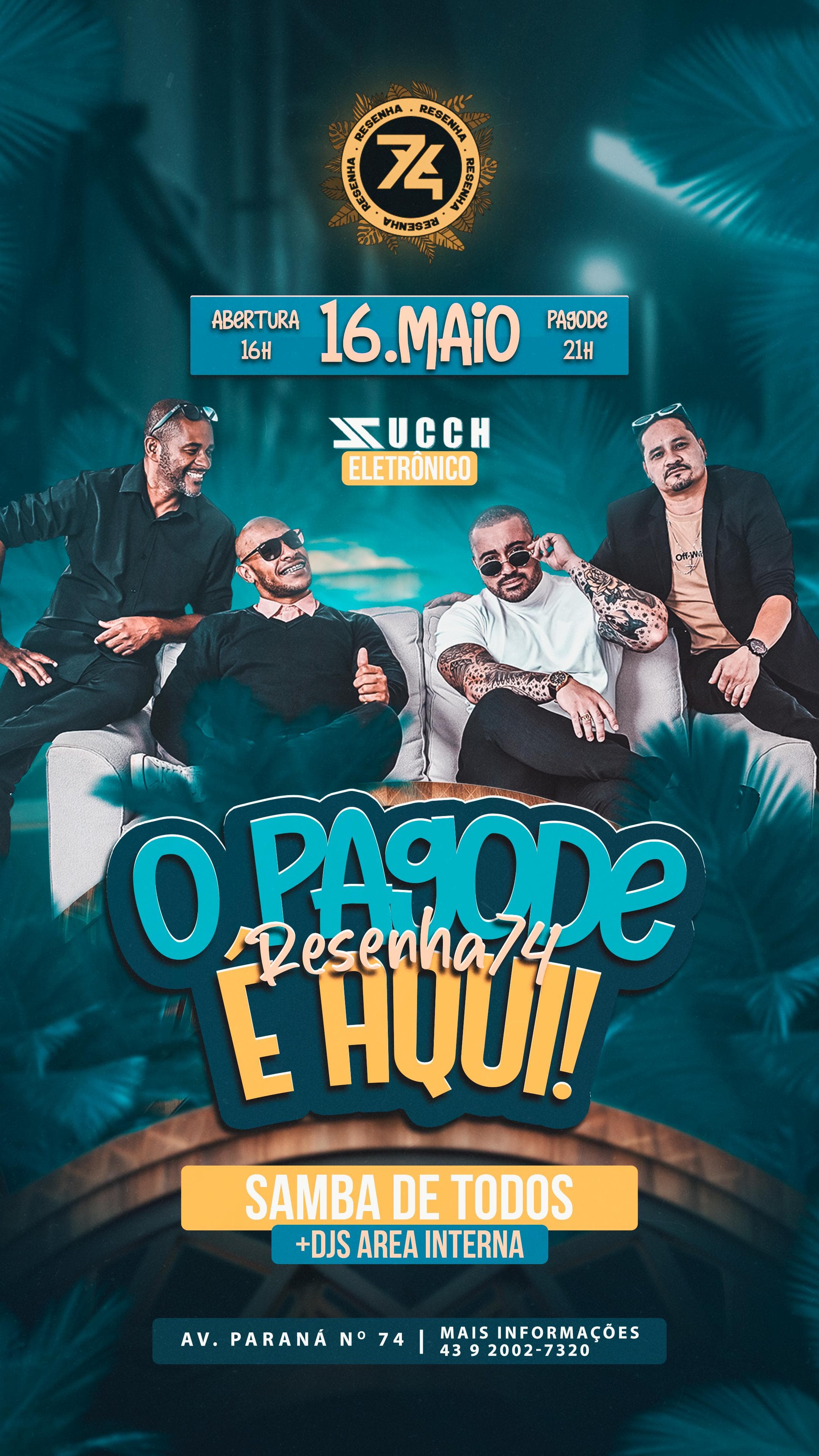 Samba de Todos no Resenha 74 