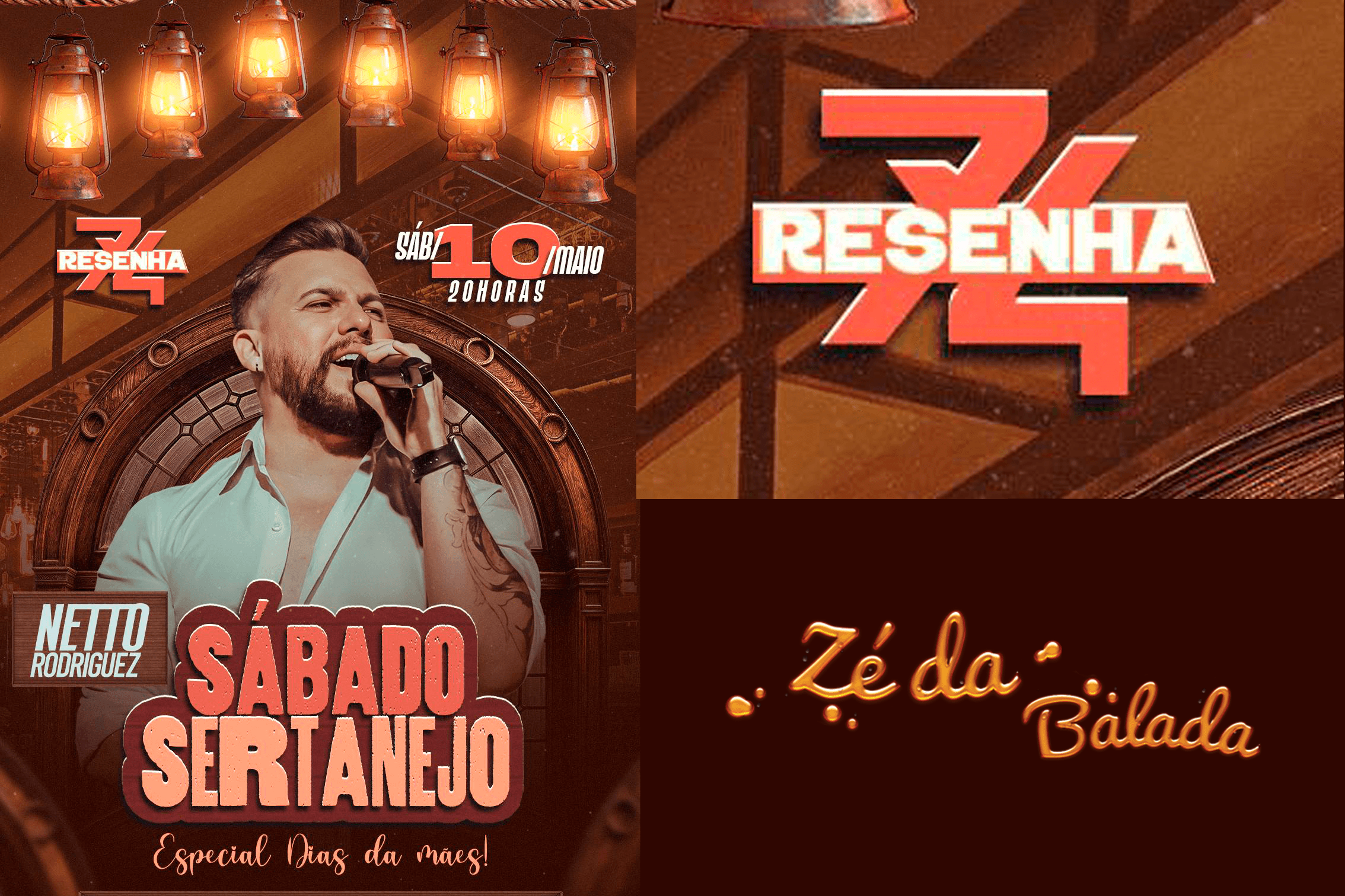 Neto Rodrigues no Resenha 74 